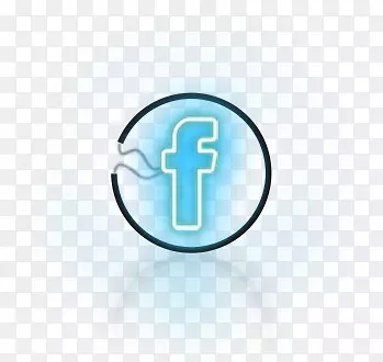 FACEBOOK图标按钮PSD源文件