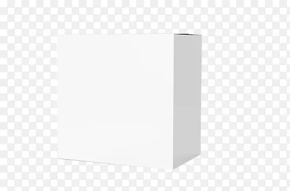 白色产品包装箱设计