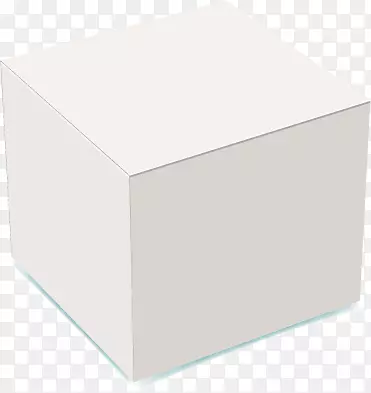 矢量白色箱子