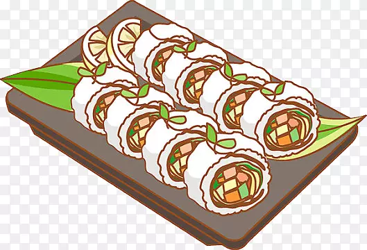 卡通饭团寿司