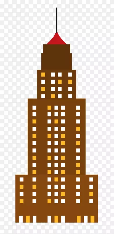 建筑物高楼大厦矢量图