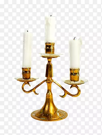 金色欧式蜡烛台