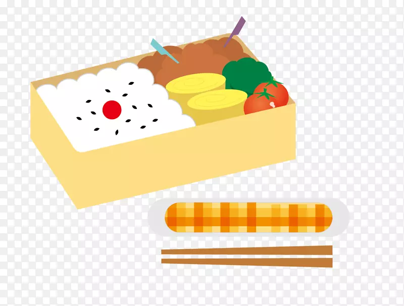 一盒子美味的午饭