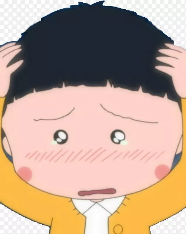 苦恼的女孩
