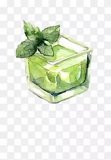 薄荷冰块