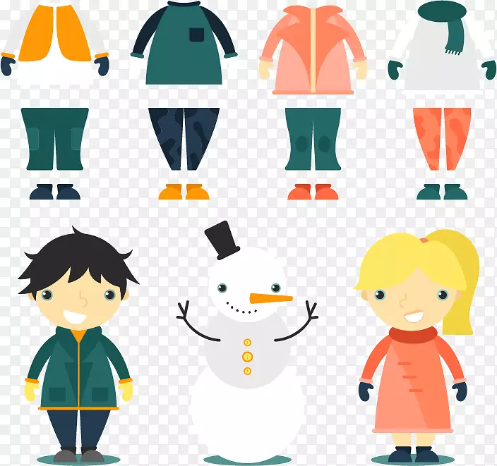 冬季儿童服装设计