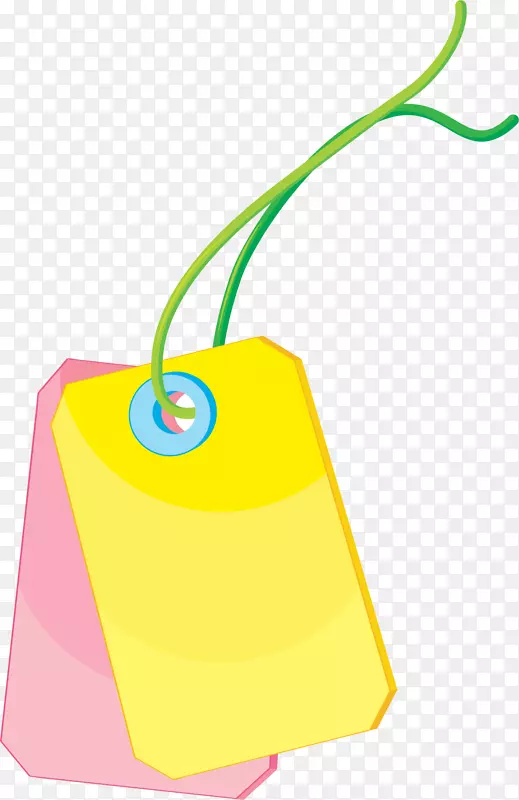 黄色卡通牌子
