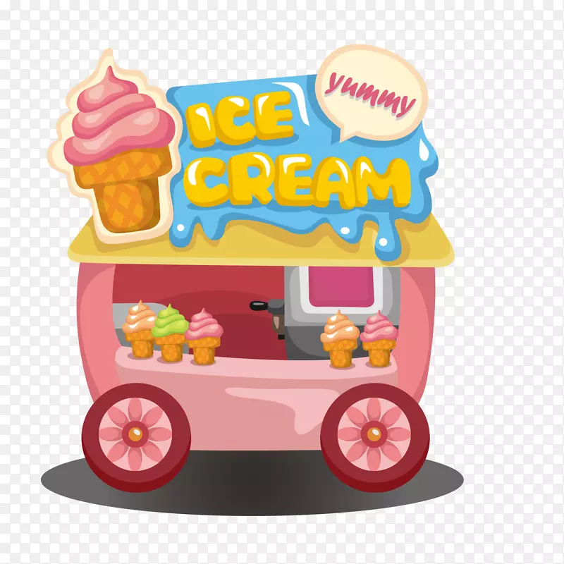 冰淇淋售卖车设计