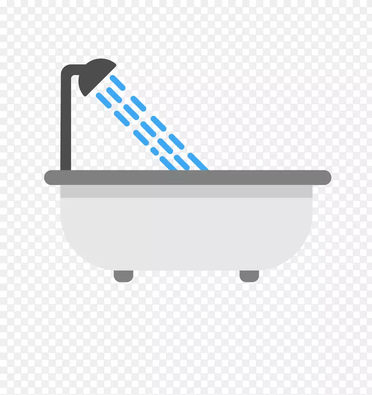 洗澡清洁护理图标
