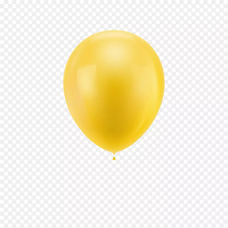 黄色绝缘体升天气球橡胶制品实物