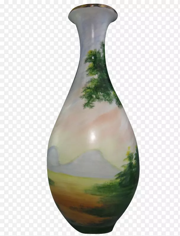 白色陶瓷瓶