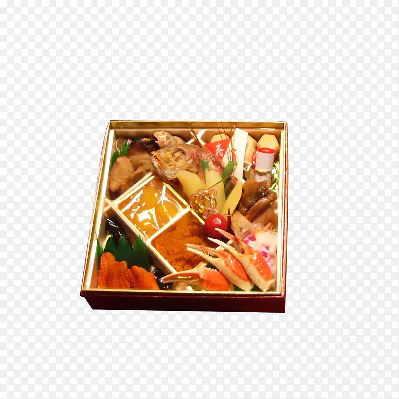 美味日式料理外卖盒饭素材