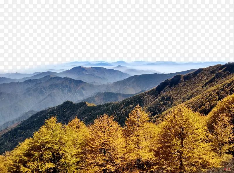 太白山上的唯美秋景