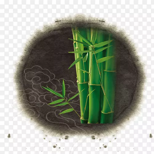 竹子装饰图
