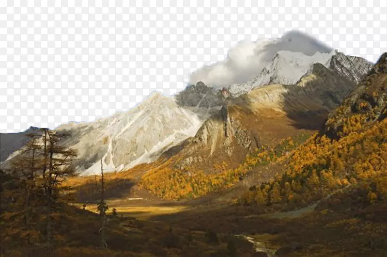 盆地秋景