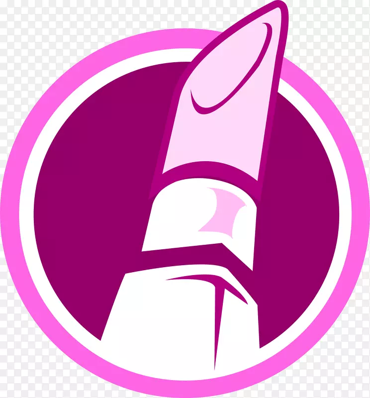 紫色口红化妆品icon