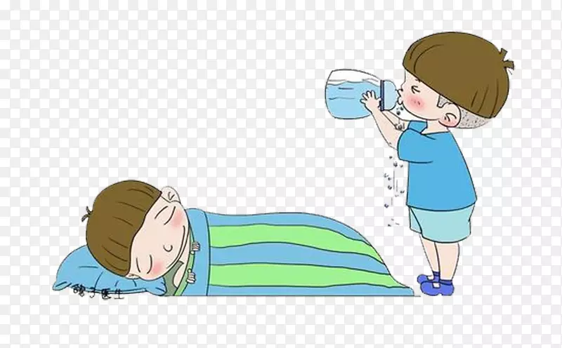 宝宝喝水