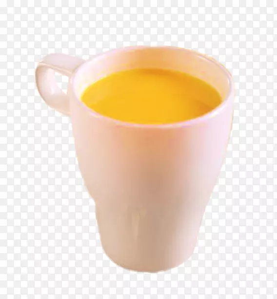 杯子中的玉米汁图片
