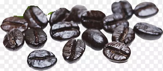 时尚黑色咖啡豆高清