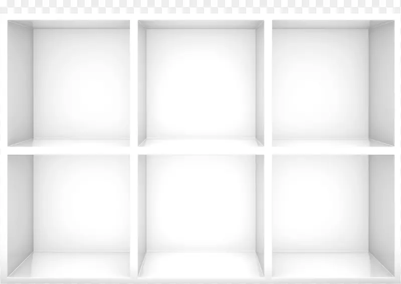 白色正方形卡通效果边框