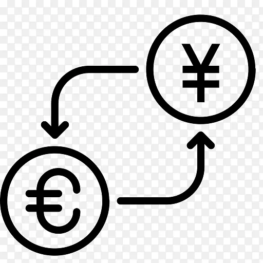 转换货币欧元金融钱以日元货币兑