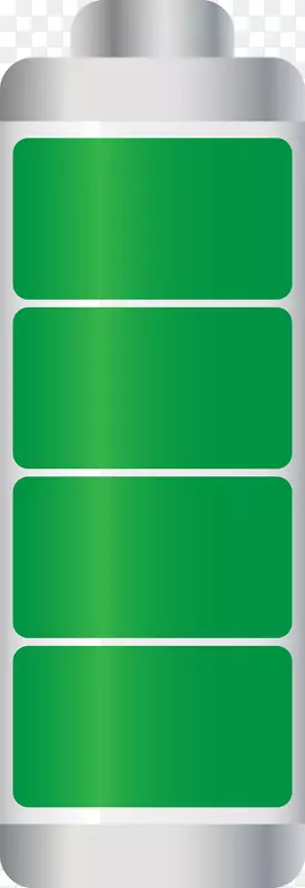 绿色矢量电池电量图