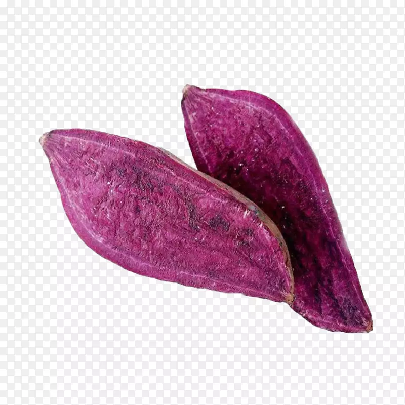 两片紫薯设计元素素材