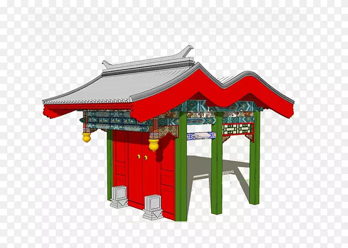 模型门头设计