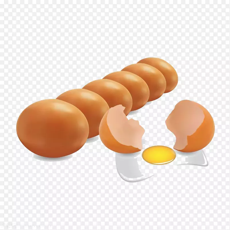 一个打碎的鸡蛋高清免扣素材