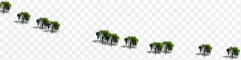 公园整齐布置场景