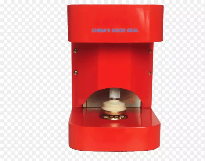 红色自动钢印机