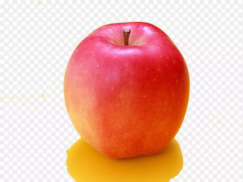 单个烟台红富士苹果图片
