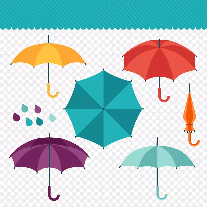 雨伞装饰