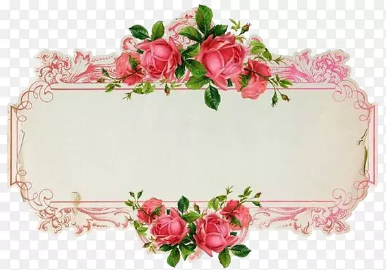 花朵边框