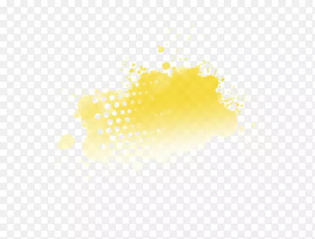黄色喷射效果图