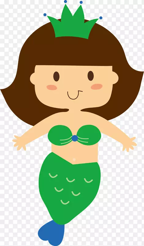 世界海洋日美人鱼