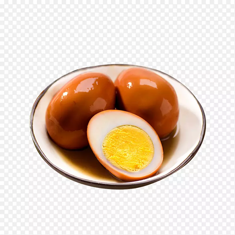 一碟卤味鸡蛋设计素材