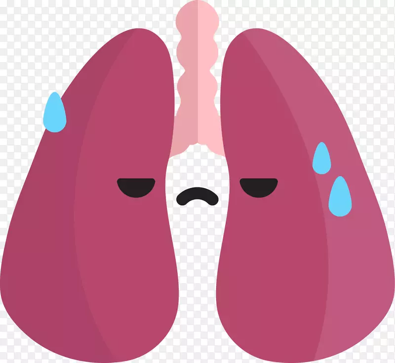 卡通紫色负担的肺PNG图片素材下载_图片编号yzvkbjjy-免抠素材网