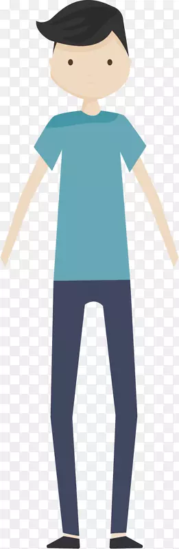 矢量图个子高挑的男孩PNG图片素材下载_图片编号yomndmny-免抠素材网