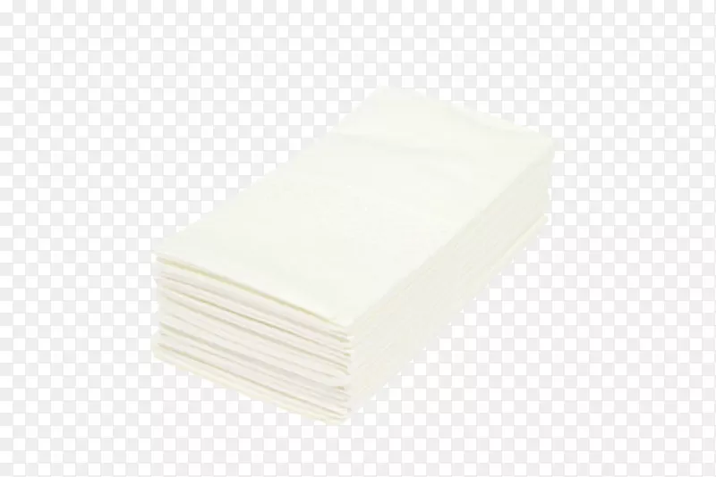 一堆层叠着白色纸巾实物