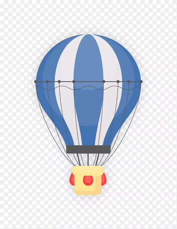 卡通热气球装饰图