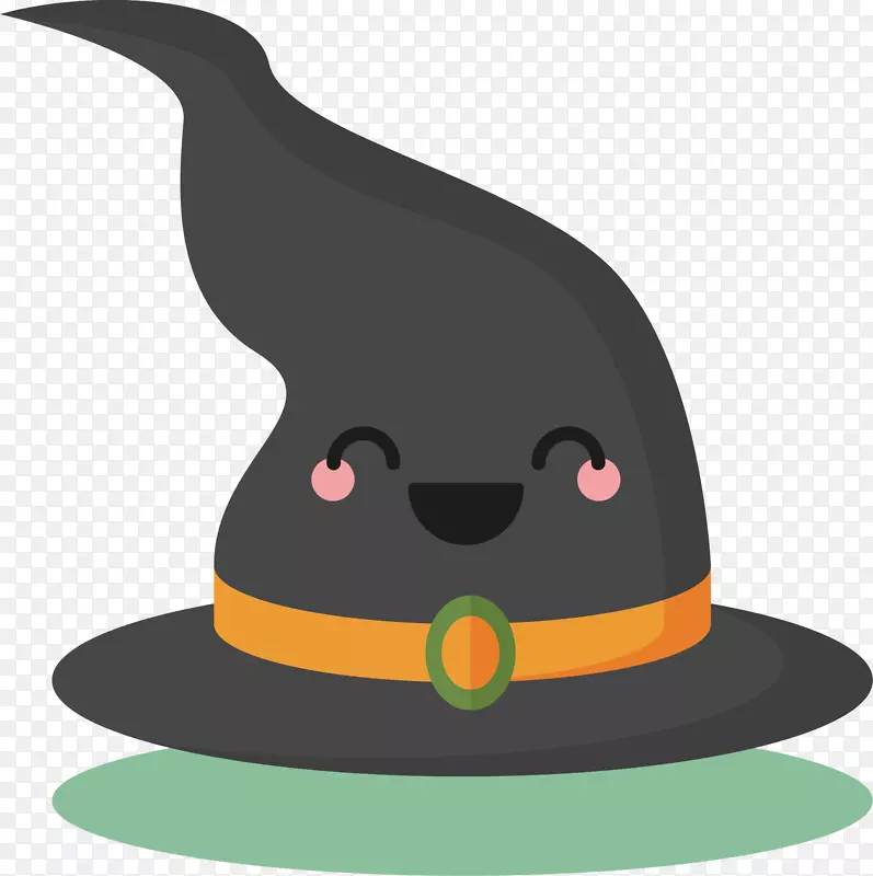 矢量图巫师帽