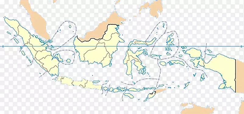 大体模型印度尼西亚地图