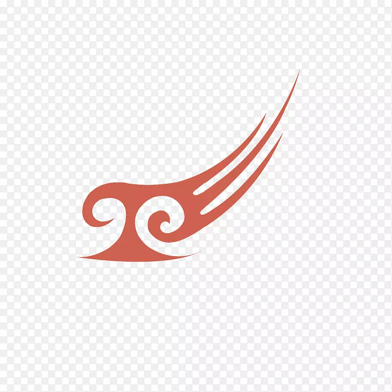 手绘中国风创意祥云装饰