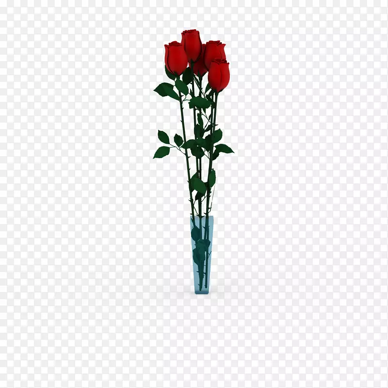 红色玫瑰鲜花束
