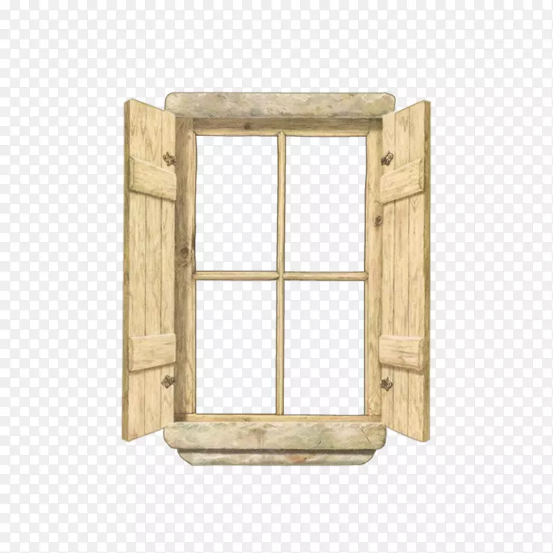 木质窗台