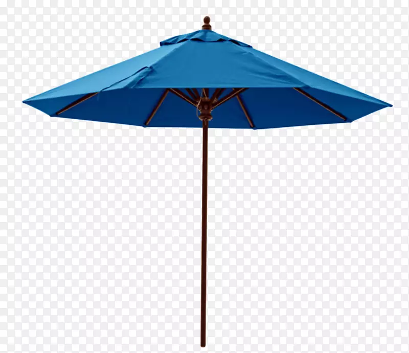 蓝色折叠出门遮阳伞实物