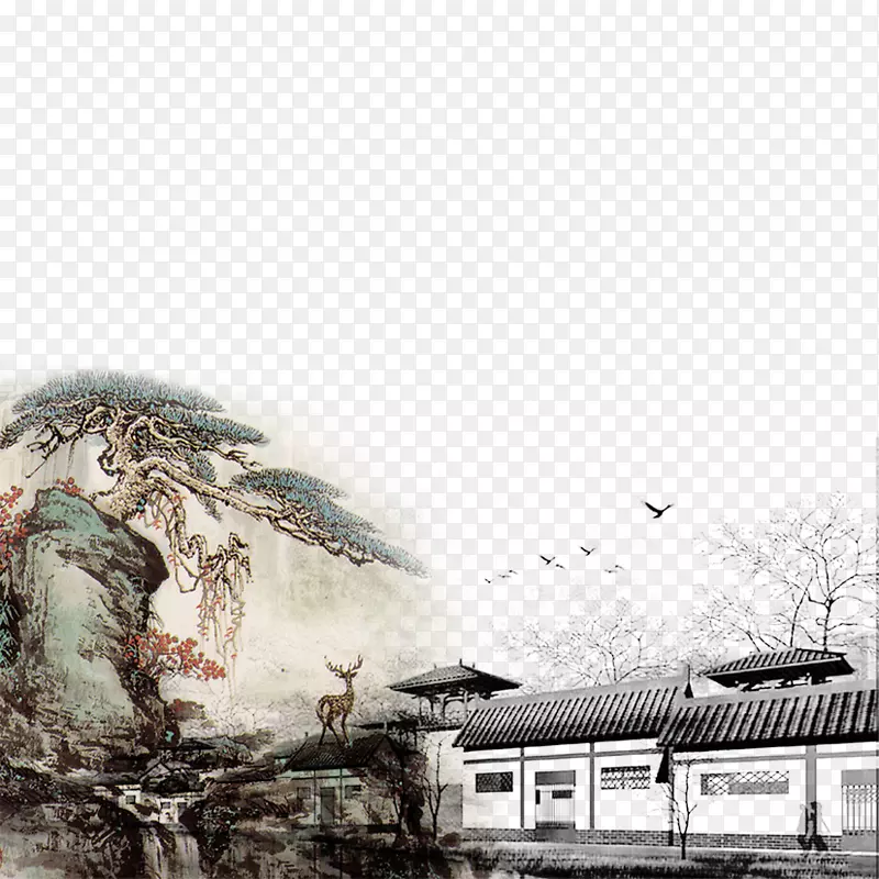 中国风之古风PNG图片素材下载_图片编号qgjjrmey-免抠素材网