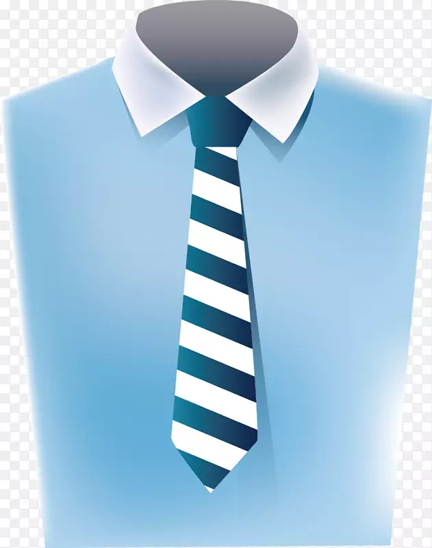 父亲节服装衬衣领带促销矢量素材