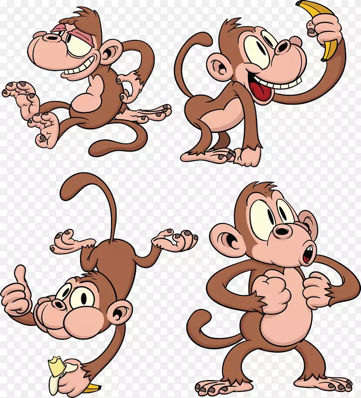 4个猴子